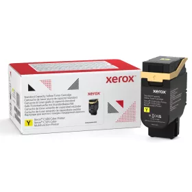 Xerox C325 toner YELLOW 1800 oldalra