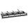 Legrand 033772 19" 1U 24port Cat.6A STP árnyékolt patch panel