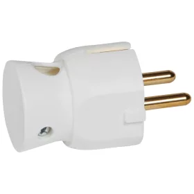   Legrand 050316 2P+F földelt oldalsó bekötésű fehér műanyag csatlakozódugó