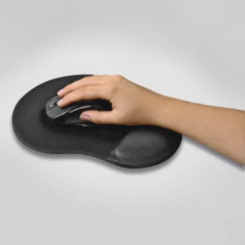 Hama egérpad, ergonómikus, zselés, mini, fekete (126855)