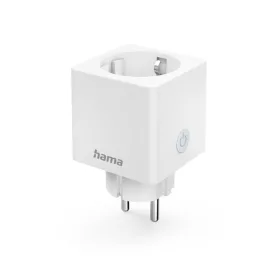   Hama okos WiFi mini konnektor fogyasztásmérővel, 3680 W, fehér (176575)