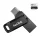 SanDisk Dual Drive pendrive, 128GB, fekete (SDDDC3-128G-G46)