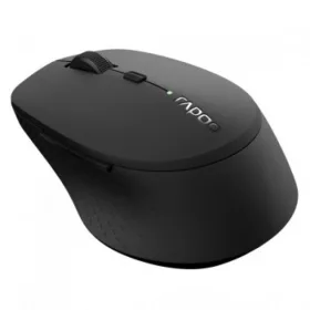   RAPOO M300 vezeték nélküli egér (Bluetooth, 2,4 GHz), sötétszürke (184341)