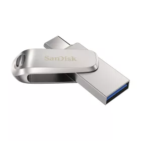   SanDisk Dual Drive pendrive, 256GB, ezüst (SDDDC4-256G-G46
)