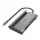 Hama USB-C dokkoló adapter 7in1 (3x USB, 2x USB-C, HDMI, LAN, PD) (200143)