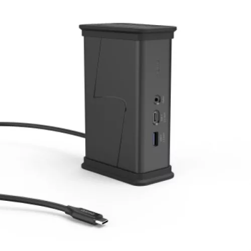 Hama USB-C 3.1 9 az 1-ben dokkolóállomás (HDMI, LAN, USB-A, USB-C, PD, JACK) (200150)