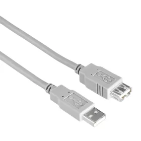 Hama FIC ECO USB kábel A-A, 1,5 m, szürke (200905)