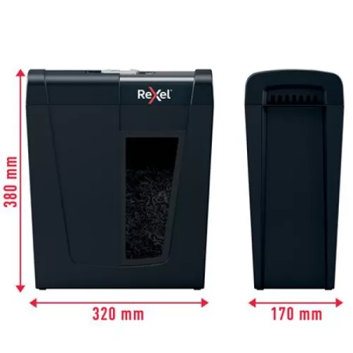 Rexel Secure X8 konfetti Iratmegsemmisítő ; 2020123EU