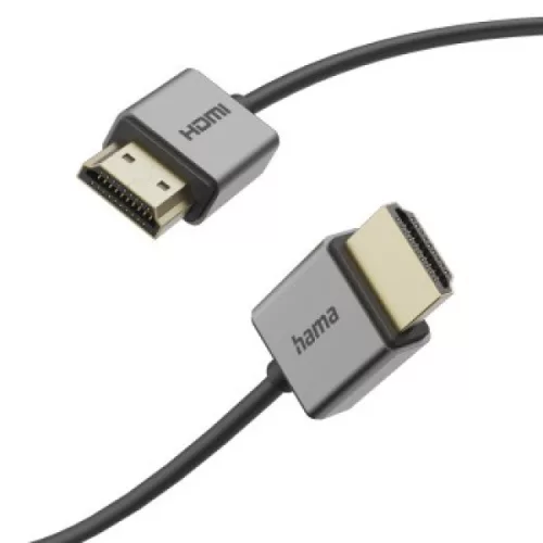 Hama Premium Ultra High Speed HDMI kábel, tanúsított, 8K, 1,5 m, alu (205449)