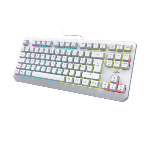 uRage Exodus 220 TKL vezetékes gamer billentyűzet, fehér (217819)