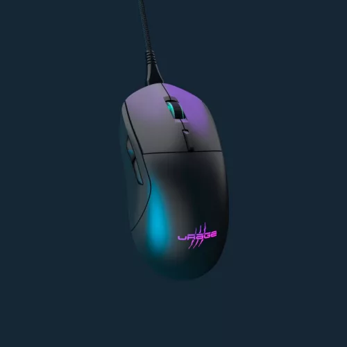 uRage Reaper 250 vezetékes optikai egér (6200 DPI), fekete (217836)