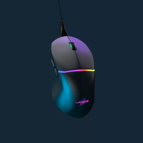 uRage Reaper 330 vezetékes optikai egér (8000 DPI), fekete (217838)