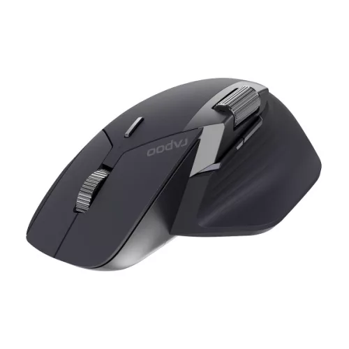 RAPOO MT760M vezeték nélküli optikai egér (Bluetooth, 2,4 GHz), fekete (226039)
