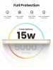 UGREEN 5000mAh mágneses vezeték nélküli powerbank bézs PB560