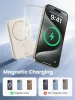UGREEN 5000mAh mágneses vezeték nélküli powerbank bézs PB560