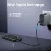 UGREEN 10000mAh kétirányú gyorstöltés powerbank fekete PB311
