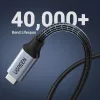 UGREEN USB-C apa - USB-C anya Gen 2 hosszabbító kábel 1 m Space szürke US372