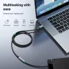 UGREEN USB-C apa - USB-C anya Gen 2 hosszabbító kábel 1 m Space szürke US372