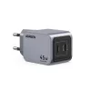 UGREEN Nexode Pro 45W két USB-C GaN gyorstöltő EU X707