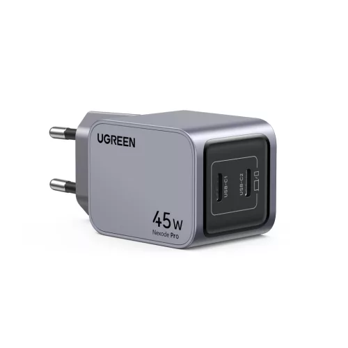 UGREEN Nexode Pro 45W két USB-C GaN gyorstöltő EU X707