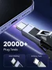 UGREEN USB-C - USB-C PD gyorstöltés kábel Space szürke 0.5 m L512