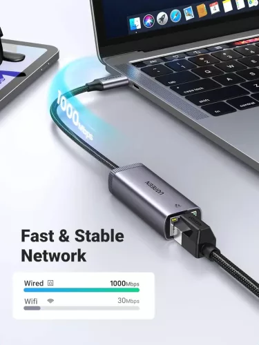 UGREEN USB-C Gigabit Ethernet adapter CM483
