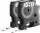 Utángyártott DYMO D1 40913 9mm x 7 m fehér-fekete #S0720680