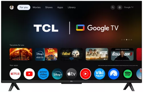 TCL 43" 43V6C LED 109cm 4K UHD Google TV