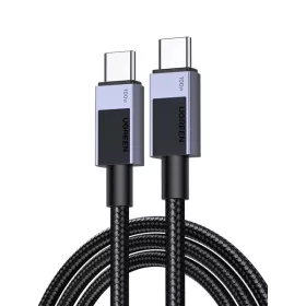   UGREEN USB-C - USB-C PD gyorstöltés kábel Space szürke 3 m L512