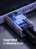 UGREEN USB-C - USB-C PD gyorstöltés kábel Space szürke 3 m L512