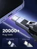 UGREEN USB-C - USB-C PD gyorstöltés kábel Space szürke 3 m L512