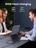 UGREEN USB-C - USB-C PD gyorstöltés kábel Space szürke 3 m L512