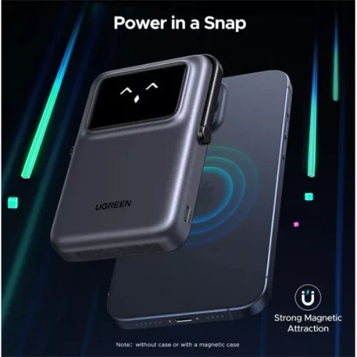 UGREEN 10000mAh Uno mágneses vezeték nélküli powerbank PB764