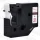 Utángyártott DYMO D1 45805 19mm x 7m fehér-piros #S0720850