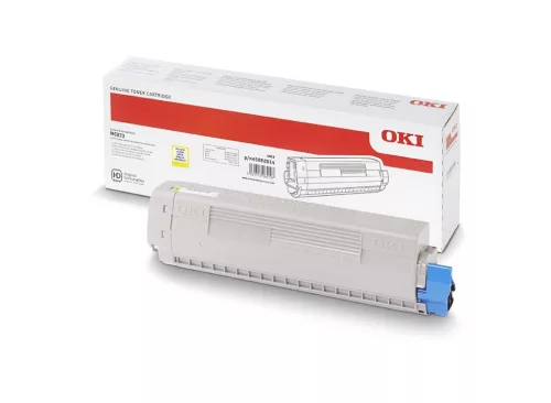 Oki MC873 Toner Sárga 10000 oldalra