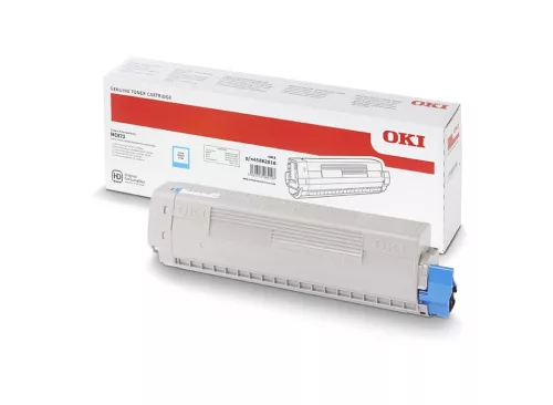 Oki MC873 Toner Cián 10000 oldalra