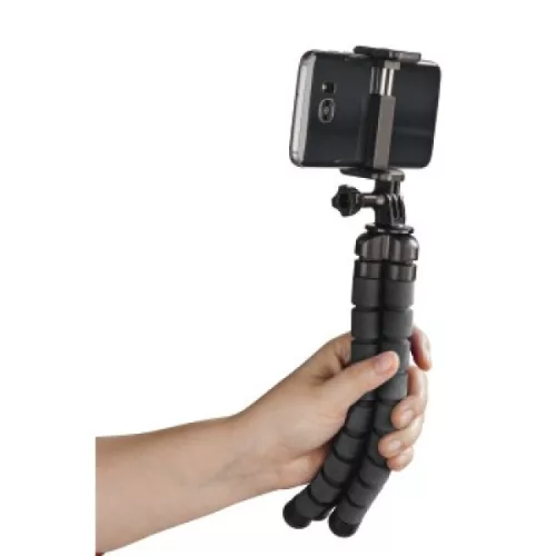Hama Flex midi állvány GoProhoz és okostelefonhoz, 26 cm, fekete (4613)