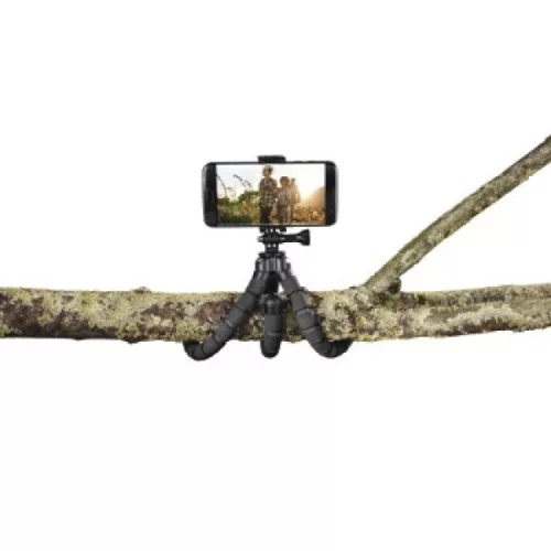 Hama Flex midi állvány GoProhoz és okostelefonhoz, 26 cm, fekete (4613)