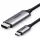 UGREEN USB-C - HDMI apa - apa kábel alumínium ház 1.5 m szürke fekete MM142