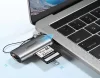UGREEN USB-C TF + SD kártyaolvasó CM184