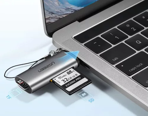 UGREEN USB-C TF + SD kártyaolvasó CM184