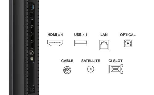 TCL 50" 50C7K QD-MiniLED 127cm 4K Google TV