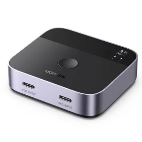 UGREEN USB-C kapcsoló 2 bemenet / 1 kimenet AW502