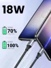 UGREEN USB-A - USB-C gyorstöltés kábel 3A Max fekete 1 m US288