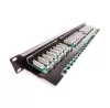 KELINE 606030 19"" 1U Giga KOMPAKT 24port Cat.5e RJ45/u árnyékolatlan patch panel