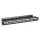 Legrand 632850 Linkeo C 19" 1U 24port moduláris fém üres patch panel kábeltartóval