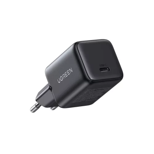 UGREEN 30W USB-C GaN gyorstöltő készlet fekete EU X513