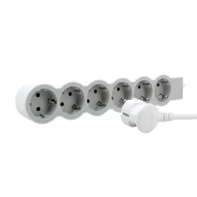   Legrand 694557 1,5m vezetékkel fehér-szürke 6x2P+F elosztósor