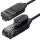 UGREEN CAT 6A tiszta réz Ethernet kábel OD2.8 2 m fekete NW122