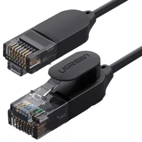   UGREEN CAT 6A tiszta réz Ethernet kábel OD2.8 3 m fekete NW122